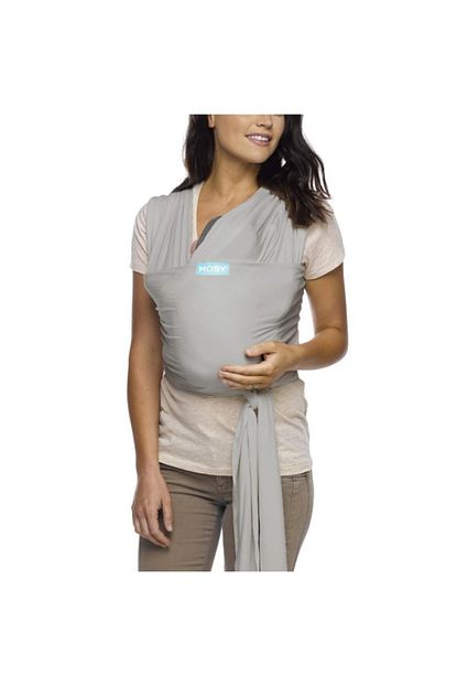 moby wrap sling kanguru stone grey