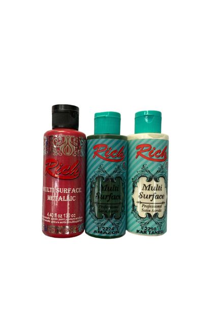 Rich Multisurface Yilbasi Renkleri 3 Lu Set Fiyati Yorumlari Trendyol