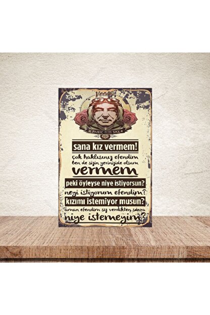 Otantik Hediyelik Yesilcam Poster Ozlu Sozler Poster 20x30 Cm Trendyol