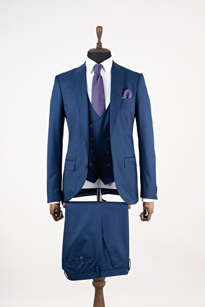 Sarar Interview Yelekli Slim Fit Parlement Takim Elbise Fiyati Yorumlari Trendyol