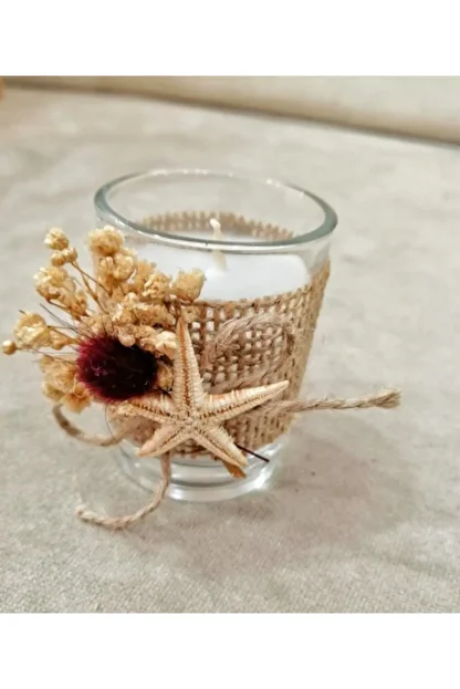 Hediyelikcinbiziz Mum Kuru Cicekli Naturel Susleme Soz Nisan Kina Nikah Sekeri Hediye 30 Lu Trendyol