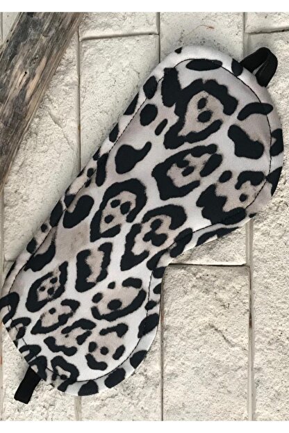 Yelss Aksesuar Beyaz Leopar Desenli Uyku Goz Bandi Fiyati Yorumlari Trendyol