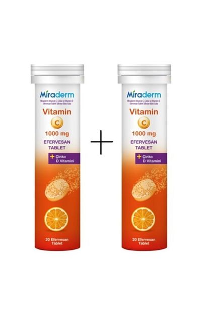miraderm vitamin c 1000mg efervesan