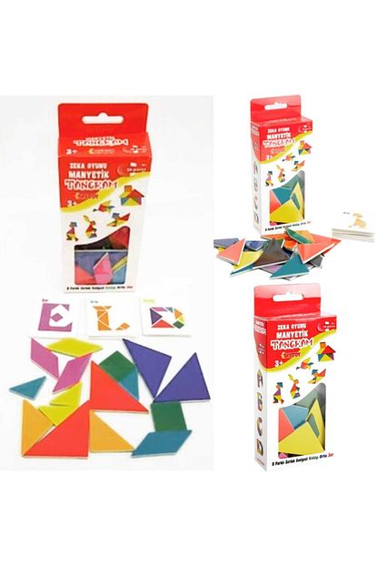 oyuncak egitici manyetik tangram magnet