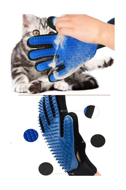 Renn Kedi Kopek Tuy Toplama Eldiveni Mavi Trendyol