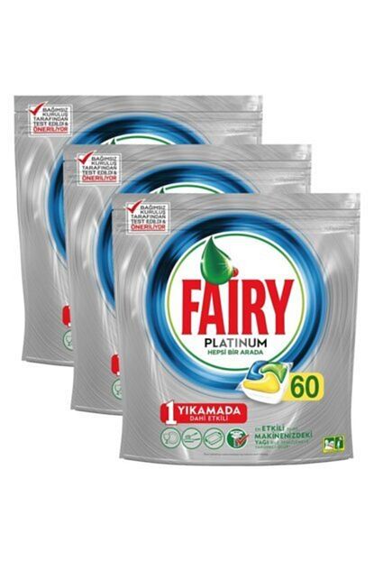 fairy platinum bulasik makinesi tableti