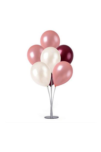 buyutec kina 7 li balon standi 75 cm masa ustu ve yer icin balon tutucu balon dekorasyon malzemesi fiyati yorumlari trendyol