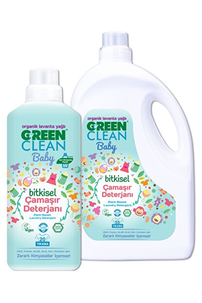 U Green Clean Ugc Baby Camasir Deterjani 2750 Ml 1000 Ml Fiyati Yorumlari Trendyol