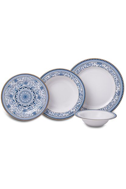 korkmaz natura collection 24 parca yuvarlak yemek takimi fiyati yorumlari trendyol