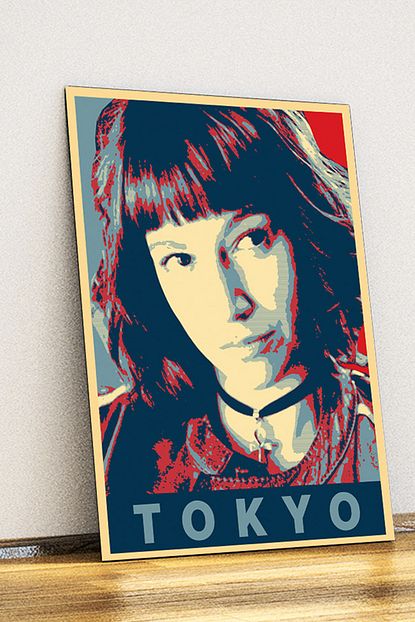 javvuz tokyo la casa de papel metal poster fiyati yorumlari trendyol