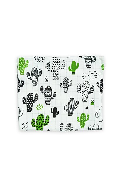 ephemeris yesil kaktus desenli muslin bebek ortusu fiyati yorumlari trendyol
