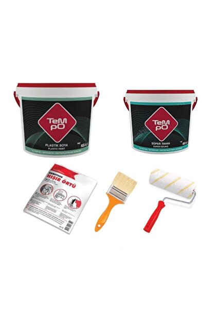 Tempo Plastik Ic Cephe 20 Kg Tavan Boya 10 Kg Boya Seti Fiyati Yorumlari Trendyol
