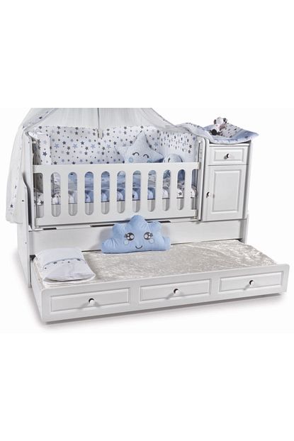 Kaori Montana 3 Lu Set Mdf Bebek Odasi Takimi Mebran Kaplama Trendyol