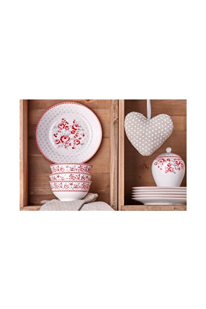 Porland Red Rose Bone 44 Parca Kahvalti Takimi Fiyati Yorumlari Trendyol