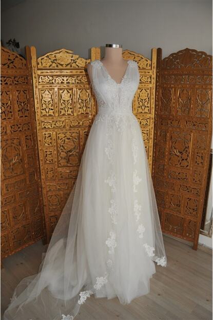 Cagri Sengul Serdar Yuzer Moda Kadin Beyaz Gelinlik Fiyati Yorumlari Trendyol