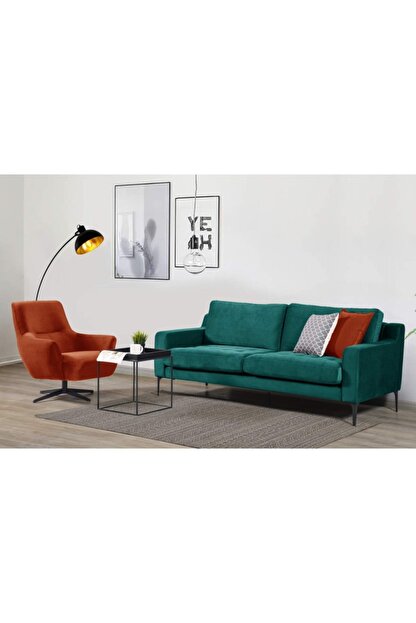 Siyah Kadife Koltuk Takımı