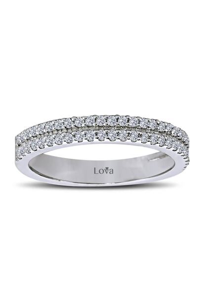 Lova Kadin 0 42 Karat Pirlanta Yarimtur Yuzuk 1010069 Trendyol