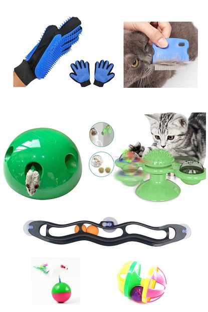 Oyuncak Kedi Bakim Seti