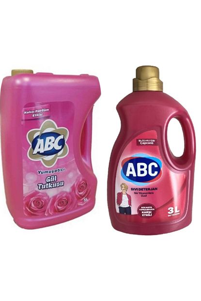 abc yumusatici gul tutkusu 5 lt sik yikananlar icin solmaya yipranmaya karsi sivi deterjan 3000 ml fiyati yorumlari trendyol