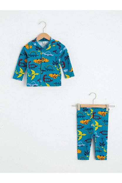 Lc Waikiki Erkek Cocuk Yesil Pijama Takim Trendyol