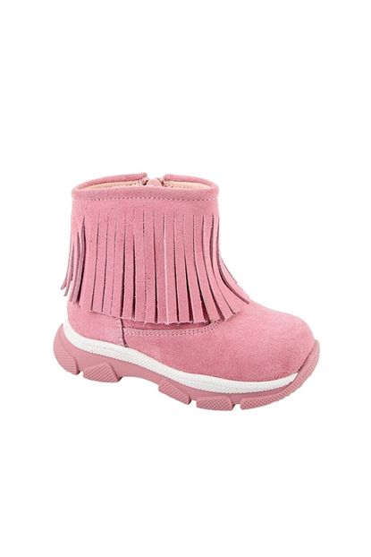 Kids A More Kiz Cocuk Pembe Puskullu Bot Trendyol