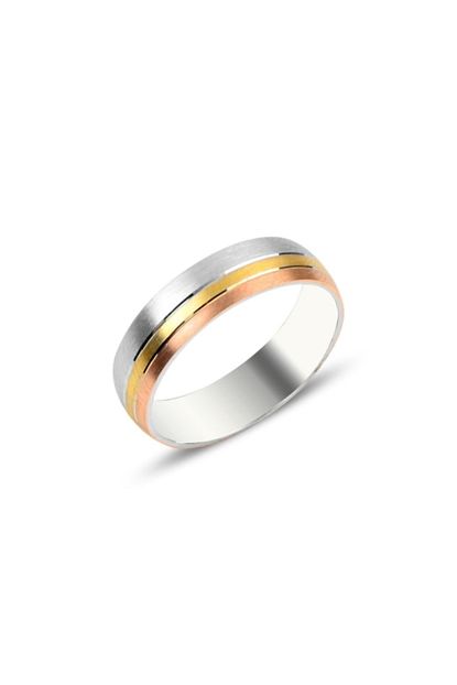 Kovac Unisex 5 5mm Uc Renk 925 Ayar Gumus Duz Sade Alyans Trendyol