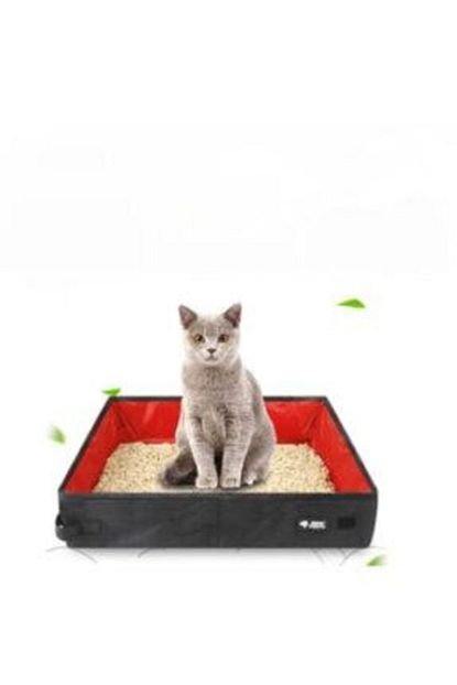 Ksburda Pratik Katlanir Kedi Tuvaleti Yer Kaplamaz Ve Su Gecirmez Yuksek Oxford Kumas Trendyol