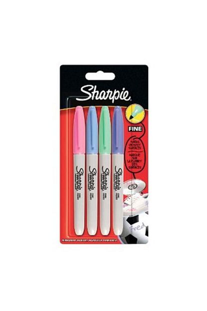 Sharpie Fine Permanent 4 Lu Pastel Renk Markor Trendyol