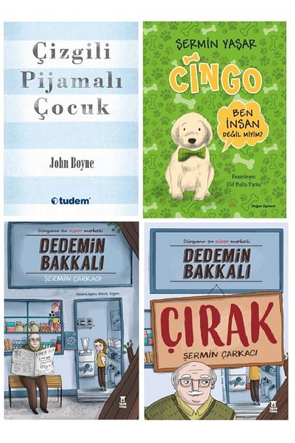 Taze Kitap Yayinlari 1 Cizgili Pijamali Cocuk 2 Dedemin Bakkali 3 Cirak 4 Cingo Sermin Yasar John Boyne Trendyol