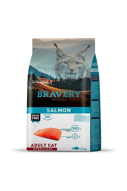 Braven Bravery Tahilsiz Somonlu Kisir Kedi Mamasi 2 Kg Trendyol