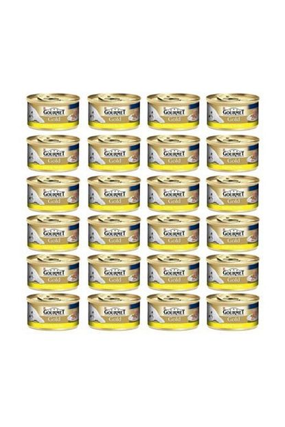 Gourmet Gold Kiyilmis Tavuklu Kedi Konservesi 85 Gr 24 Adet Trendyol