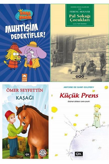 Optimum Kitap Kral Sakir 9 Muhtisim Dedektifler Pal Sokagi Cocuklari Kucuk Prens Ve Kasagi Kitap Seti Trendyol