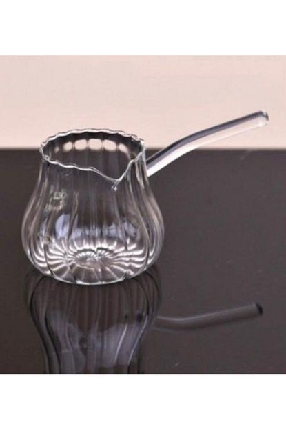 File Ev Borosilikat Isiya Dayanikli Cam Cezve 400 Ml Trendyol