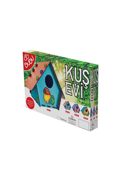 Bubu Kus Evi Ahsap Boyama Seti Trendyol