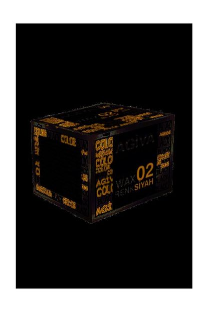 Agiva Color Renkli Wax 120 Gr 02 Siyah Trendyol