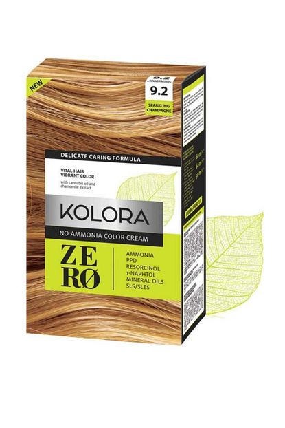 Kolora Zero Amonyaksiz Sac Boyasi Sampanya Sarisi 9 2 5060481452109 Trendyol