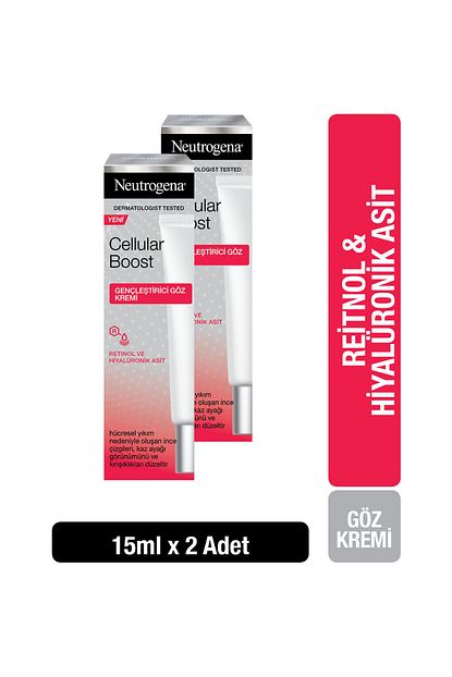 Neutrogena Cellular Boost Genclestirici Goz Kremi 15 Ml X 2 Adet Trendyol