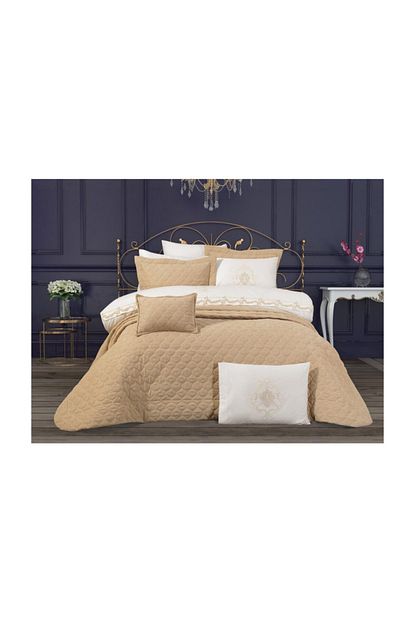 Ayberk Home Textile 10 Parca Cift Kisilik Yatak Ortusu Trendyol
