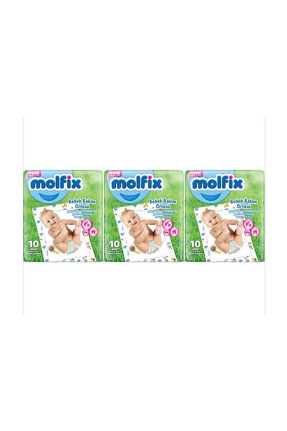 Molfix Bebek Bakim Alt Acma Ortusu 60x60 Cm 10 Lu X 3 Paket Trendyol
