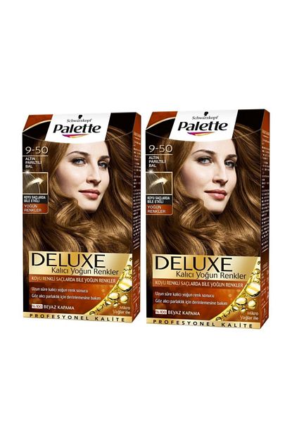 Palette Deluxe 9 50 Altin Pariltili Bal X 2 Adet Trendyol