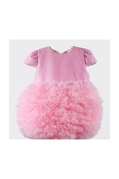 Life Time Baby Tutulu Bebek Elbise Pembe Renk Trendyol