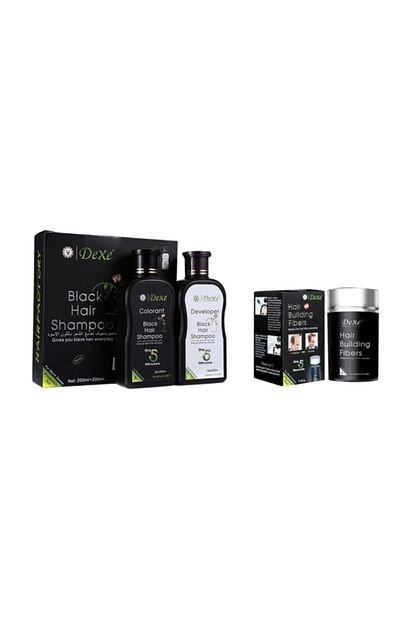 Dexe Siyah Sac Boyasi Sampuani 200 200 Ml Toppik 22 Gr Fiyati Yorumlari Trendyol