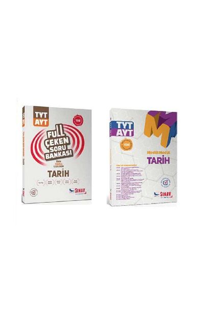 Sinav Yayinlari Tyt Ayt Tarih Soru Konu 2 Kitap Trendyol