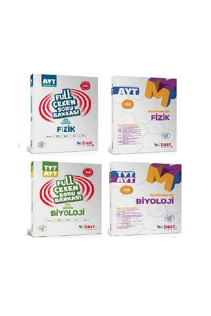 Sinav Yayinlari Tyt Ayt Fizik Biyoloji Soru Konu Trendyol
