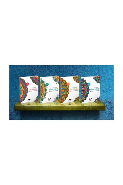 Akilli Adam Yayinlari Akilli Adam Mandala Her Yas Icin Boyama Kitabi Seti 4 Kitap Trendyol