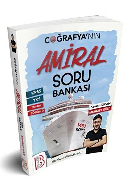 Benim Hocam Yayinlari Benim Hocam 2020 Kpss Tamami Cozumlu Amiral Cografya Soru Bankasi Trendyol