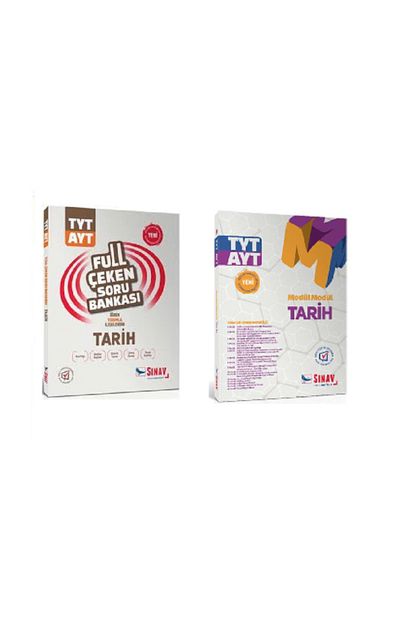 Sinav Yayinlari Tyt Ayt Tarih Full Modul Soru Bankasi Seti Trendyol