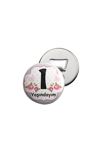 Parti Cocuk Bir Yas Dogum Gunu Magnet Acacak 10 Adet Trendyol