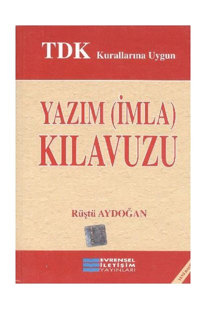 Evrensel Iletisim Yayinlari Tdk Kurallarina Uygun Yazim Imla Kilavuzu Trendyol