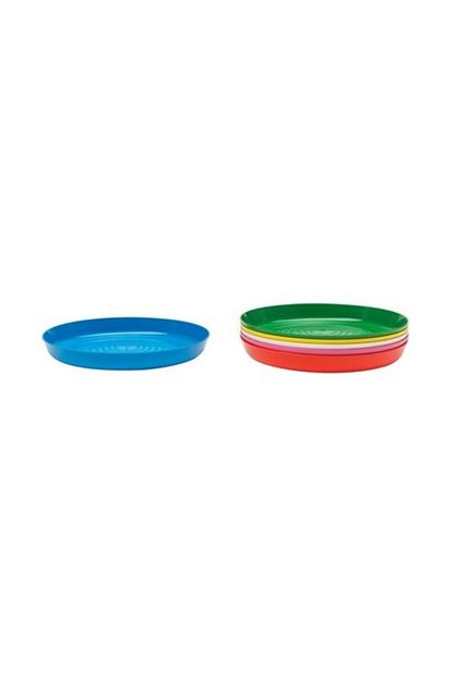 Barbun 6 Li Kalas Plastik Bebek Ve Cocuk Tabak Seti Trendyol
